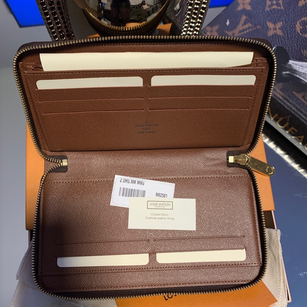 💯🆕❤️ Authentic Louis Vuitton Large Zippy Organizer - Picture 10 of 14